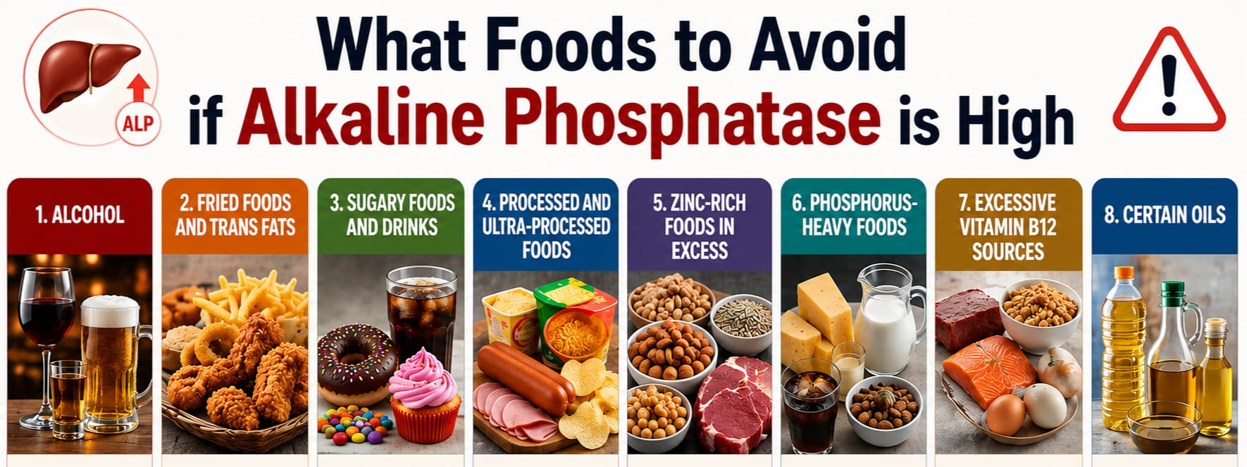 Image Showing - What Foods to Avoid if Alkaline Phosphatase is High