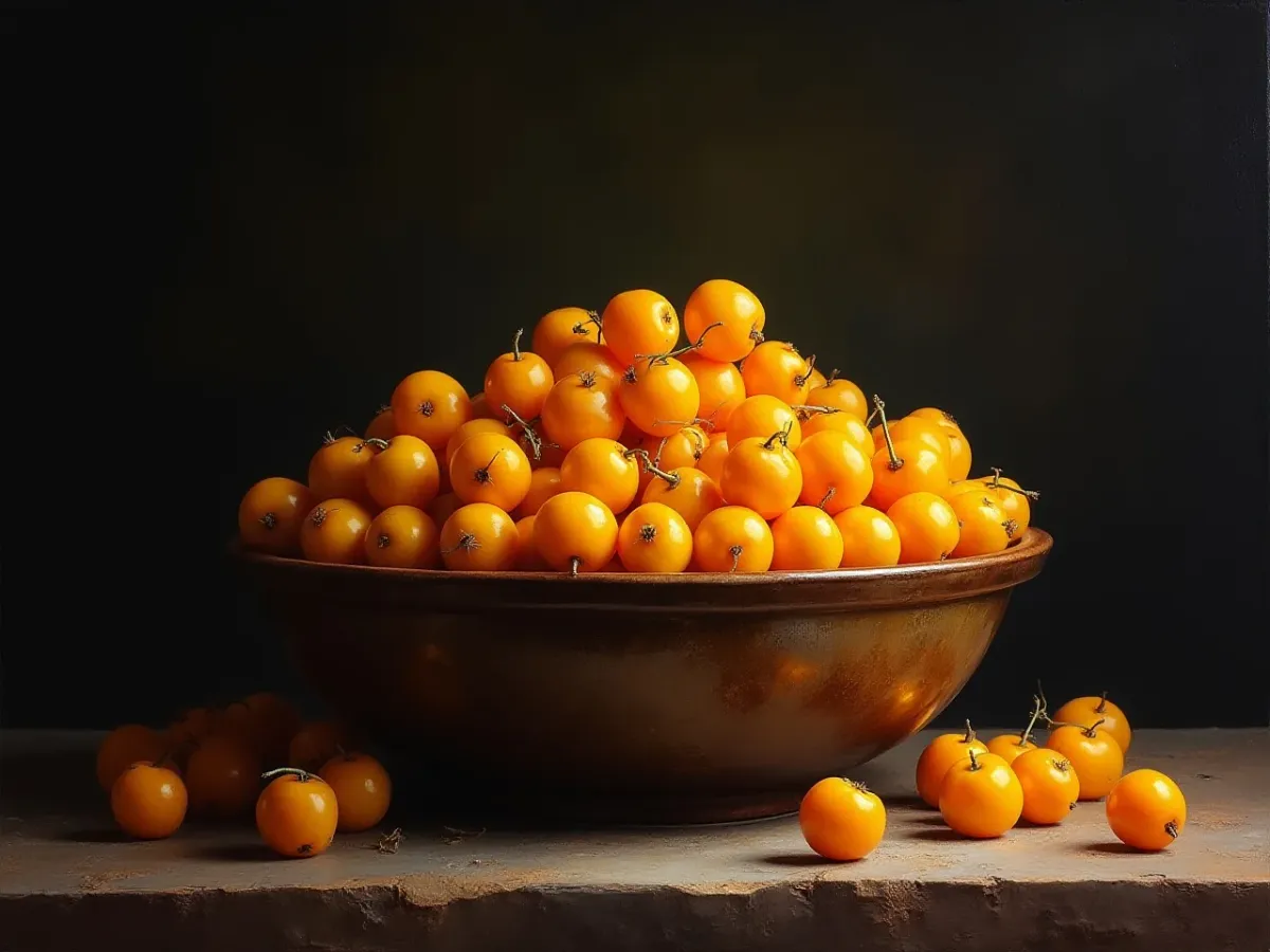 Golden berries benefits - fresh Physalis peruviana rich in antioxidants and vitamin C.